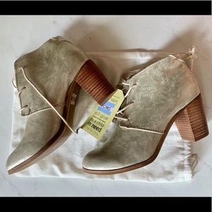 Toms Metallic booties
